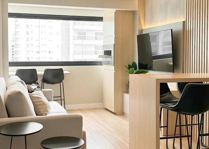 Apartamento Frente Mar Com Garagem